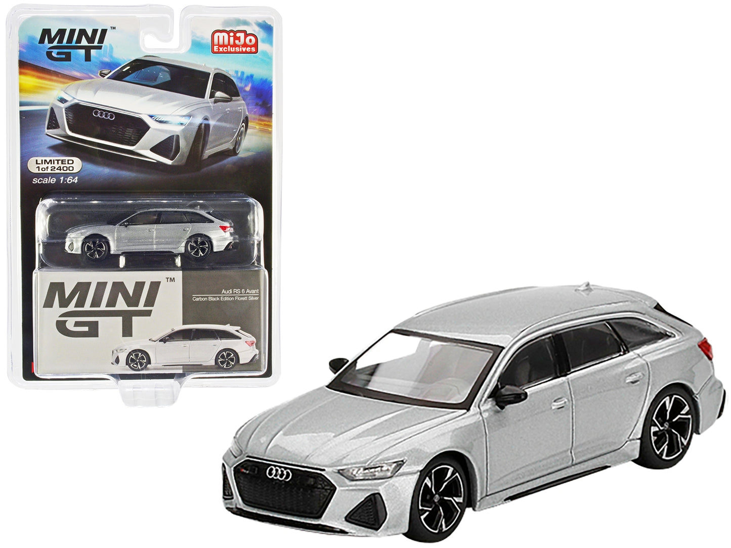 Audi RS 6 Avant Carbon Black Edition Florett Silver (Limited Edition)