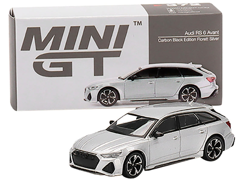 Audi RS 6 Avant Carbon Black Edition Florett Silver (Limited Edition)